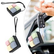 LEMONTRELQAT Keyboard keychain, Mechanical Switch Anti Stress Finger 2/3/4 Keys Finger Keyboard, Str