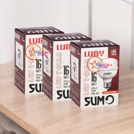 LUBY SUMO 3-Piece LED Bulb 16 Watt Economical Package of 3 Pcs Luby Sumo 16W T-Bulb LED Lights
