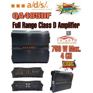 POWER AMP CLASS-d Compact 4 CH Familiar Brand a/d/s QA485DF