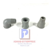PVC FITTING ACETAL MALE FEMALE SOCKET 15MMX15MM/PVC Acetal SOCKET 15MMX15MM/MALE FEMALE ELBOW15MM