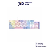 KEYBOARD (คีย์บอร์ด) FANTECH ATOM104 MK889 AME EDITION (AME WHITE) (RED SWITCH MINI RGB EN/TH)