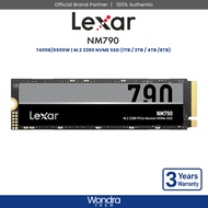 [FAST SHIP] LEXAR NM790 | 7400R/6500W | M.2 2280 NVME SSD (8TB) (LEXAR-LNM790X008T-RNNNG)