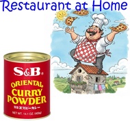 Oriental Curry Powder S&B 400g, Multi-Purpose Curry Powder for Marinating Meat & Seafood