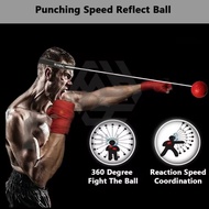 3H Fitness Boxing Fight Punching Reflex Ball 3 Difficulty Level Exercise With Head Band Speed Traini