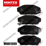 Front brake pad (brake pad) HONDA Prelude 2.0EX 2.0i 16v Coupe Year 1986-1996/Accord/Integra/Legend