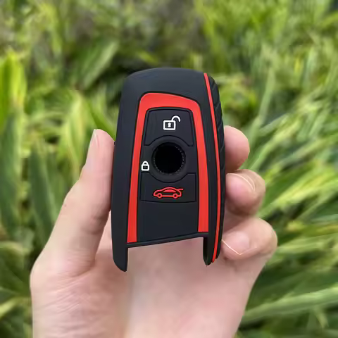 Silicone Key Case Cover Holder Keychain for F10 F20 F30 F80 X3 F25 F26 X4 M Key Case for Bmw Serie 1