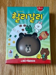 [暑假優惠] Line & Friends Halli Galli 德國心臟病 韓式桌遊 Board Game 韓國直送 桌上遊戲 熊大  Brown  Cony 禮物 聖誕禮物 生日禮物
