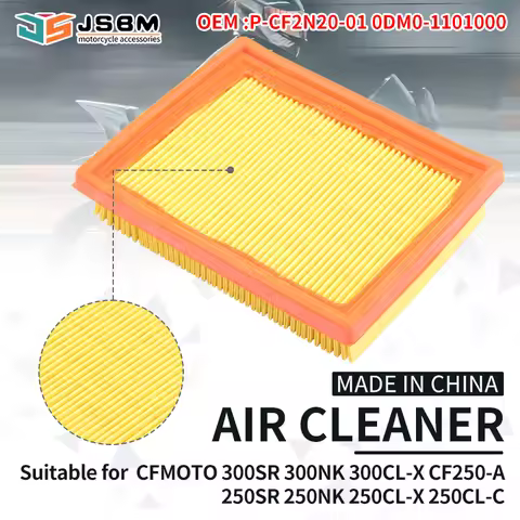 JSBM Motorcycle Air Filter For CFMOTO 250NK 250SR 300SR 300NK 250 300 NK SR CLX 250CL-C 250CL-X 300C