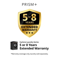 PRISM+ Washer & Dryer Extended Warranty - Cyclone Series