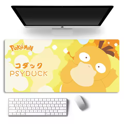 High Definition Squirtle Mouse Pad Pokémon Pikachu Cartoon E-sports Wrist Guard Oversized Game Mouse