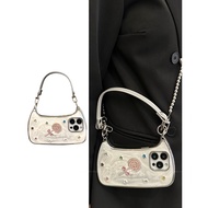 Luxury 3D Lollipop Handheld Shoulder Bag Style Dual Form Phone Case Suitable for IPhone 16promax 15 