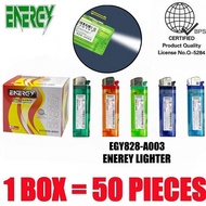 ENERGY Lighter Disposable Windproof Lighter Refillable lighter 50pcs/1box A003