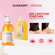 Quarxery Mite & Acne Body Wash+Root Booster Shampoo |Anti-Hair Loss Shampoo · Hair Loss Care · Anti 