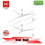 KDK Regulator Ceiling Fan 60 Inch - K15V0 (White) (Twin Packing)
