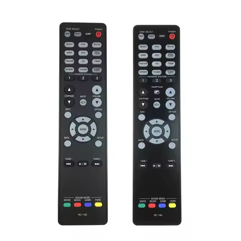 RC-1184 RC-1183 Remote Control for Denon AV Receiver RC-1167 AVR-2313 AVR-S800CI AVR-1713 AVR-S700W 