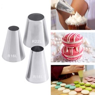 Round Mouth Nozzle Large R16L R18L R22L Cookie Cake Decoration