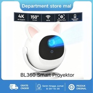 BL360 Smart Projector LCD Android11.0 HD 720P - Electric Focuse - 2*3W Speaker - 300 ANSI