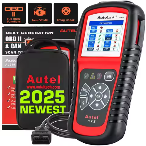 Autel AutoLink AL519 OBD2 Scanner, Enhanced Mode 6, Car Diagnostic Tool, Check Engine Code Reader, A