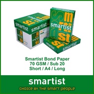 ★ ❆ Smartist Bond Paper (A4) 70 GSM 500 Sheets