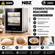NBZ 40L Bread Fermentation machine Yogurt Fermentation Box Bread Proofer Retarder Proofer yogurt mac