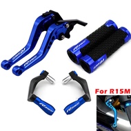 F/REALZION For Yamaha R15m R15 V4 R15v4 Modified 6-stage Adjustable Brake Clutch Lever Handlebar Gri