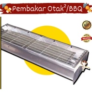 Dapur Satay & Stainless Steel Pembakar Otak-Otak / BBQ Gas Stove | Grill Gas Stove | Dapur Otak-Otak