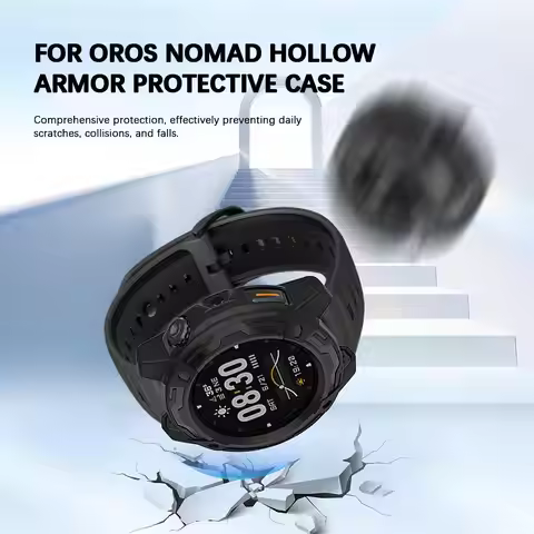 NEW TPU Hollow Case For COROS NOMAD Smartwatch Hollow Watch Case Screen Protector Cover Bumper Shell
