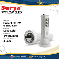 Lampu Emergency LUBY L8925A - Senter Darurat - Lampu Emergency LED - Senter LED - LUBY L-8925A - Eme