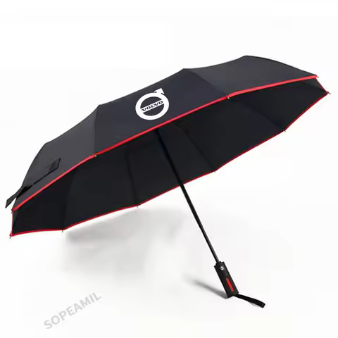 For Volvo XC40 XC60 XC70 XC90 C30 C70 S40 S60 S80 S90 V40 V60 V70 V90 Car Umbrella Automatic Folding