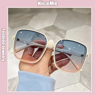 【READY STOCK AT MALAYSIA】Retro Square Sunglasses Korean Female Wild Sunglasses Glasses Accessories U