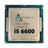 ใช้ I5หลัก6600 3.3GHz 6M แคชคอมพิวเตอร์โปรเซสเซอร์สี่คอร์เดสก์ทอป CPU LGA 1151 I5-6600 Gratis Ongkir