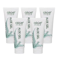 贈試用包_優尼客 開普蘆薈凝膠 200ml 5入組 保濕 修復 舒緩