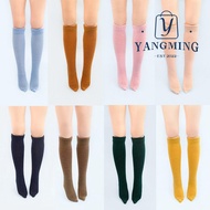 YANGYANG Long Doll Socks, Casual Wear Fashion Handmade Cotton Stockings,  15 Styles Long Socks for o