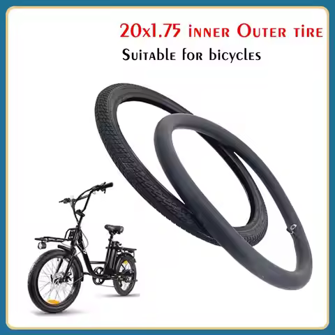 Folding Bicycle Tire K841 20 Inch 20 * 1.75 City Sightseeing Bicycle Mountain Bike Tires Parts