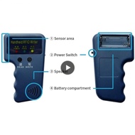 เครื่องอ่านพวงกุญแจแบบพกพาเครื่องอ่านพวงกุญแจเครื่องอ่านบัตรผ่าน Rfid 125Khz เครื่องทำสำเนาเครื่องอ่านการ์ด Rfid ขนาดเล็ก