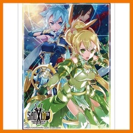 สินค้าขายดี!!! Bushiroad Sleeve HG Sword Art Online "Sinon &amp; Leafa &amp; Kirito" ซองคลุมการ์ดขนาด BF,WS,MTG #ของเล่น โมเดล โมเดลรถ ของเล่น ของขวัญ ของสะสม รถ หุ่นยนต์ ตุ๊กตา โมเดลนักฟุตบอล ฟิกเกอร์ Model การ์ดเกมส์