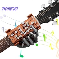 MAYSHOW Guitar Teaching Presser, Guitar Learning Tools Guitar Practice Aid Acoustic Guitar Chord Pre