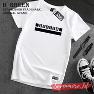 CODDUNTGREEN Original White T-shirt for Men and Women with CHEST BLOCK LIST Motif Women's Clothing/ 