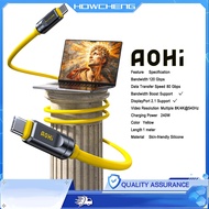 AOHI 80Gb/s USB4 2.0 Cable 3.3ft  240W PD 3.1 & 8K Display 120Gbps Boost for Mac/SSD/Dock