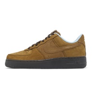 Nike Casual Shoes Air Force 1 07 Men's Shoes Coffee Brown Blue Suede AF1 Sneakers [ACS] IB4617-222