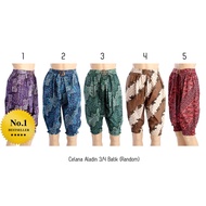 Adult Shorts Aladdin Batik 3/4 Pants