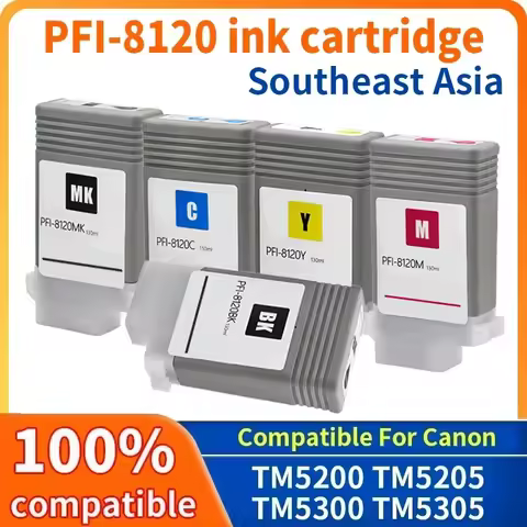 PFI-8120 PFI8120 ink cartridge compatible For Canon TM5200 TM5205 TM5300 TM5305 printer Color pigmen