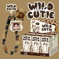 SECRET / Whole Set - CRYBABY Wild but Cutie Series-Phone Charm Blind Box CRYBABY Leopard Cat Cat Ser