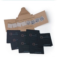 Original Zentangle Square Black Paper Tiles (10pcs)