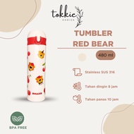 Tokkie Water Tumbler Heat Resistant Cold Resistant Tumbler Stainless SUS 316 / Tea Tumbler Coffee Tu