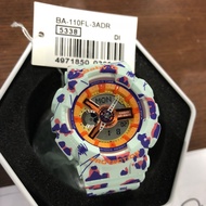 Baby-G Flowers Leopard BA-110FL-3