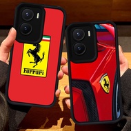 S43 Ferrari Casing for VIVO Y75 Y01 Y01A T4 IQOO 13 Z10 Z9 Y55 Y22s Y22 Z9X Y15s Y15a Y35 Y16 Y56 5G
