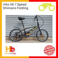 Hito X6 7 Speed Shimano Folding Bike
