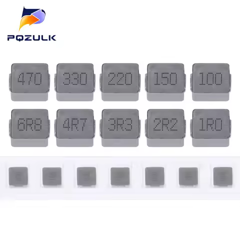 10PCS 0630 SMD Power Inductors 1uh 2.2uh 3.3uh 4.7uh 6.8uh 10uh 15uh 22uh 33uh 47uh Chip Inductor 6*