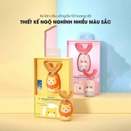 Bàn Chải Đánh Răng Điện Trẻ Em Chữ U 360° Silicon Mềm – 3 Chế Độ Rung + Đèn LED Diệt Khuẩn